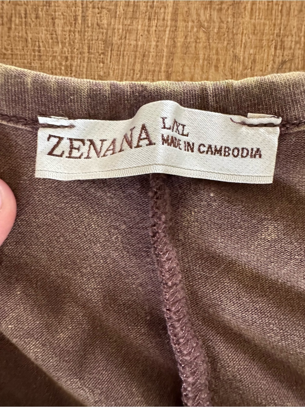 Zenana Mineral Wash Spaghetti Strap Jumpsuit Overall Romper Size L/XL Brown Acid - Picture 4 of 8